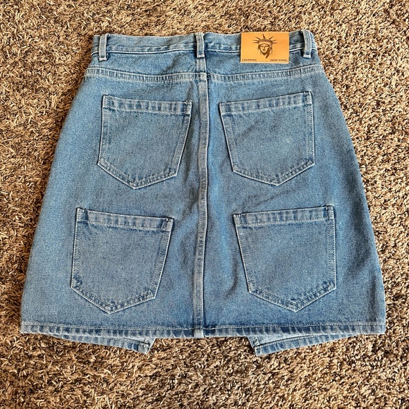 Lourdes Jean Skirt made in Italy - Picture 4 of 8